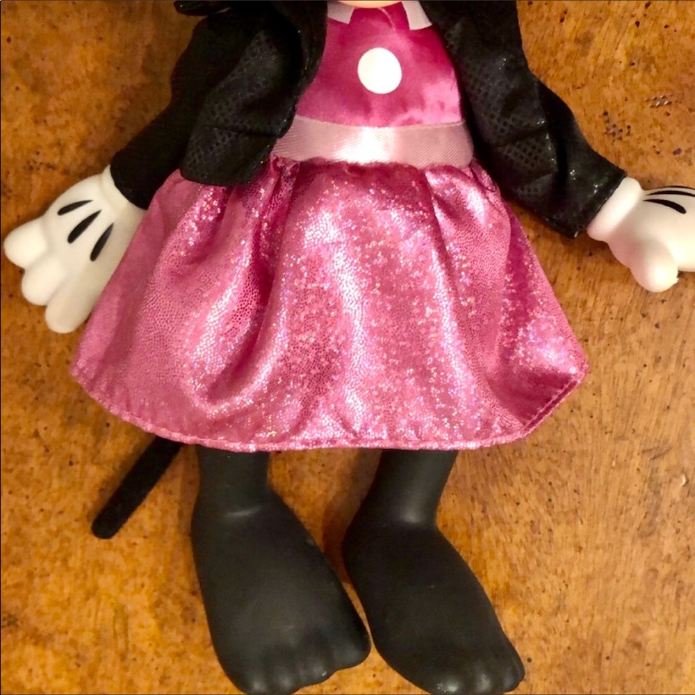 VINTAGE TALKING MINNIE MOUSE DOLL WALT DISNEY ANTIQUE SAYS CUTE PHRASES 12” - Picture 13 of 13